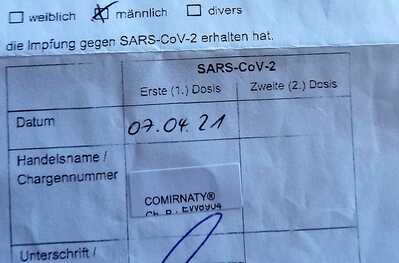 Impfnachweis 1
